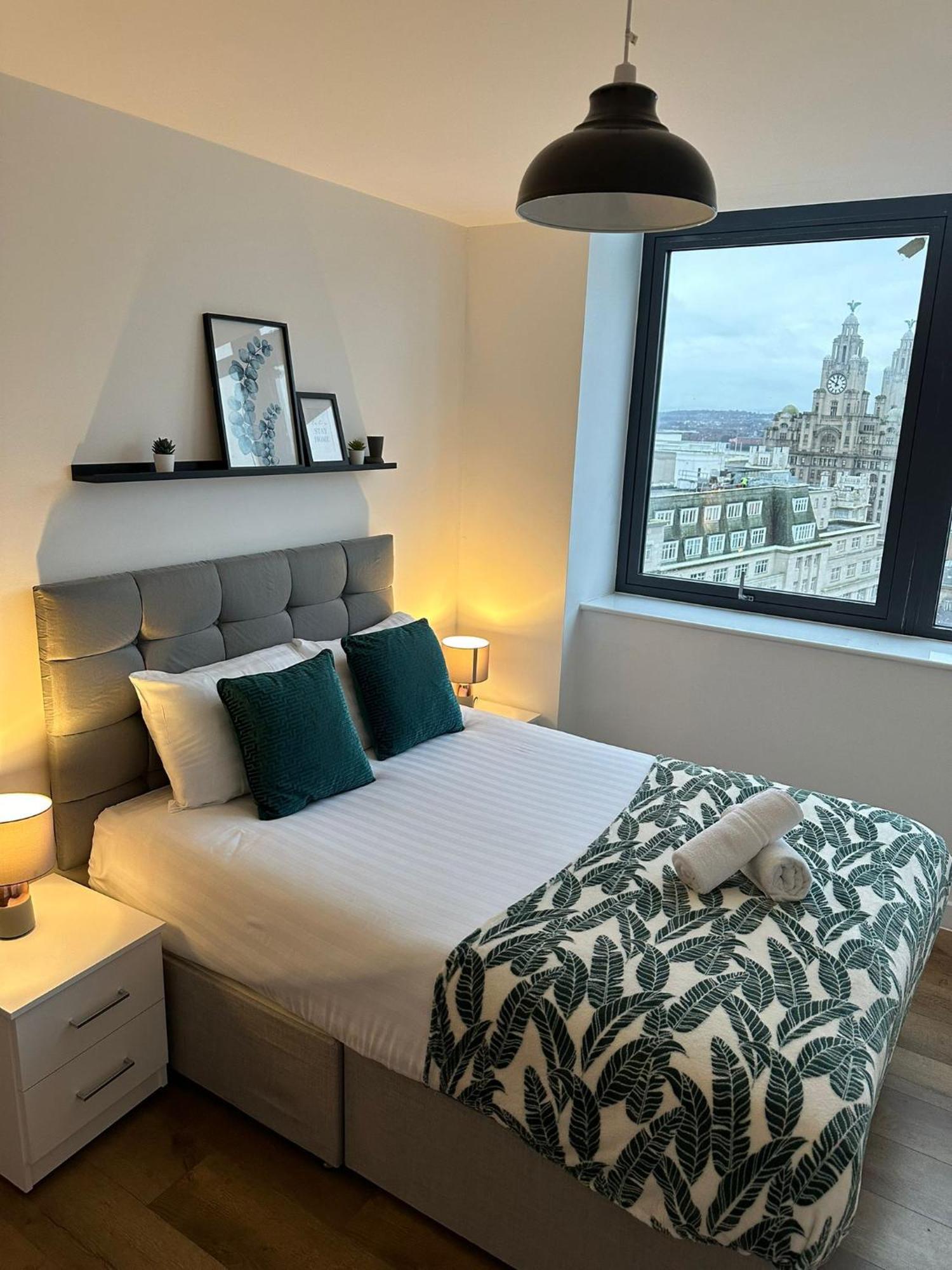 Stunning City View Apartment By Central Stay Liverpool Dış mekan fotoğraf